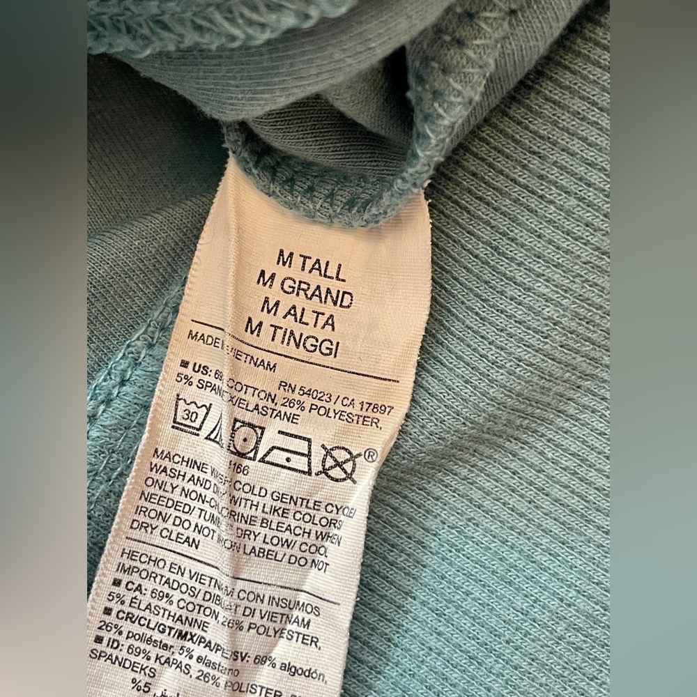 Tall Old Navy Dynamic Fleece Hooded Sweatshirt | Medium | EUC | Matching Set - Picture 8 of 12